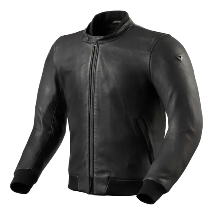 REV'IT! Travon Leather Jacket - Black