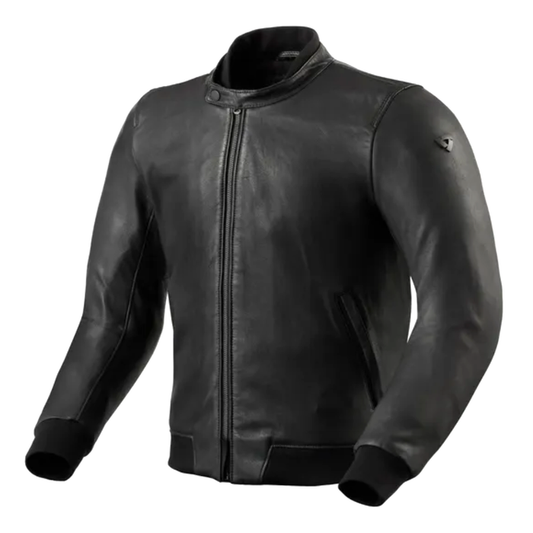 REV'IT! Travon Leather Jacket - Black
