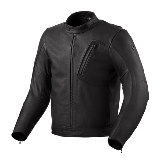REV'IT! Huxley Leather Jacket - Black